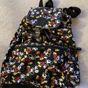 Disney Backpack with Mickey Mouse